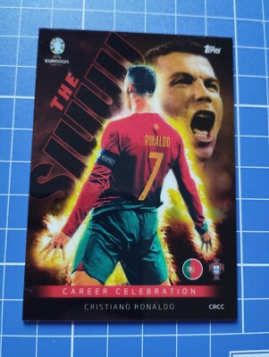 小物 siuu Cristiano Ronaldo #CRCC Career Celebration The SIUUU - Match Attax