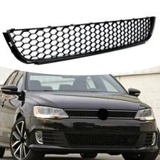 Black Front Lower Bumper Grille Grill For VW Golf MK6 2009 2010-2013 5K0853677A