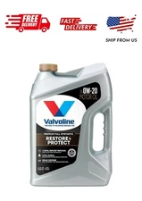 Valvoline Restore & Protect Full Synthetic 0W-20 Motor Oil 5 QT