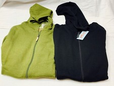 Cat  Jack XXL 18 Husky Zip Up Hooded Jacket 2 pack 1 Black And 1 Olive