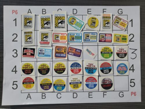 Pegatinas de repuesto Funko pop la mayoría de las variedades disponibles más de 150 diseños - Imagen 8 de 14