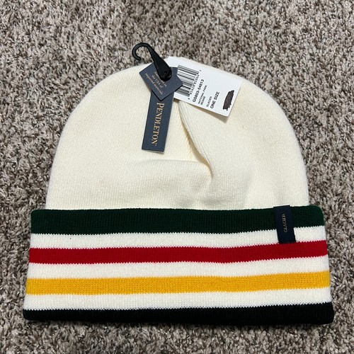 Pendleton Glacier National Park Classic Stripe Beanie Hat One Size for