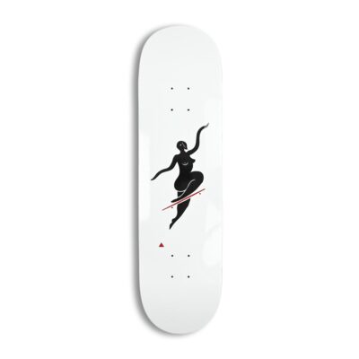 Polar Skate Co Skateboard Deck Popsicle 8,5 Zoll Weiß 7-lagig