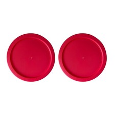 2 Replacement Lids Covers for Pyrex 2-Cup Glass Containers, 5-Inch 7200-PC RED