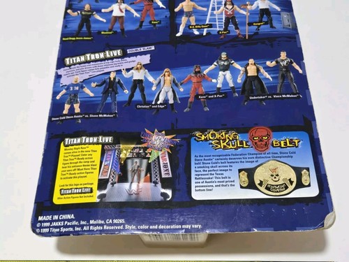 WWF Jakks Pacific DOUBLE J Jeff Jarrett Series 6 Special Edition 1999 NEW - Picture 9 of 10