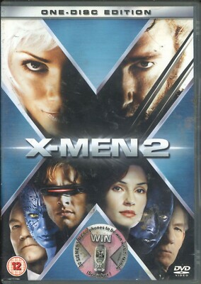 X-Men 2 (2003) 1-Disc Edition DVD, Patrick Stewart, Hugh Jackman [Region 2]