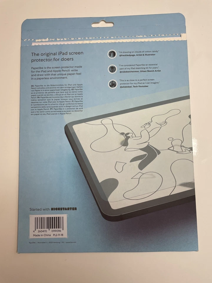 Paperlike for Apple iPad Pro 11" & iPad Air 10.9" Opened 1 Piece - Image 2 of 4