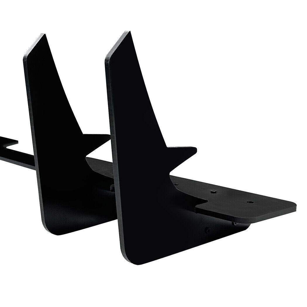 For 22-25 Subaru WRX ST-Style Gloss Black Front Lip+Side Skirts+Rear Diffuser