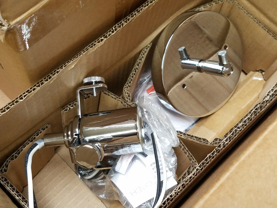 Mini colgante cromado Hinkley Congress 3133CM incandescente 1 luz 7" Foto 2 de 4