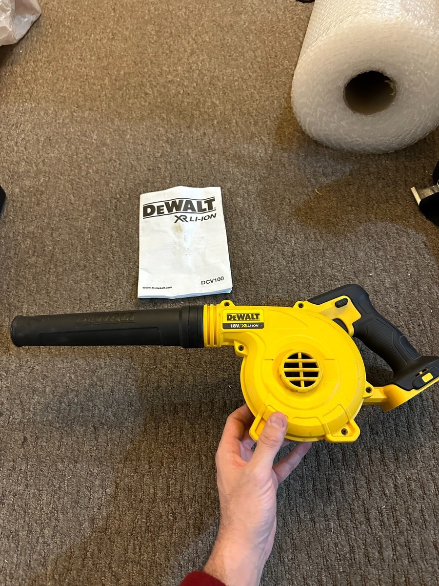 Cordless Blower Dewalt Dcv100 Blower DeWalt Blower DCV100-XE 18V