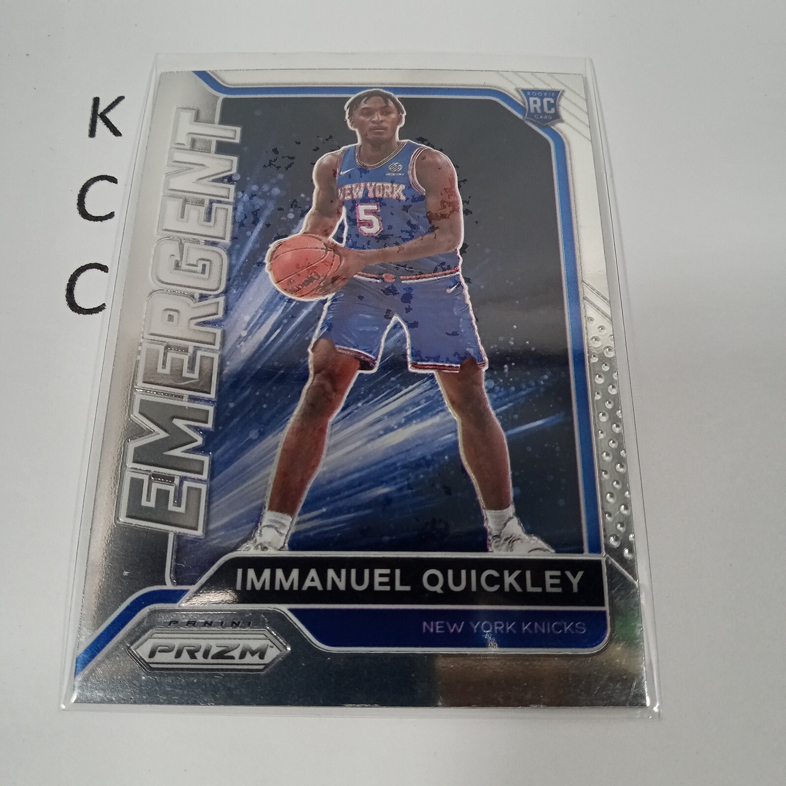 2020-21 Panini Prizm Emergent #8 Immanuel Quickley