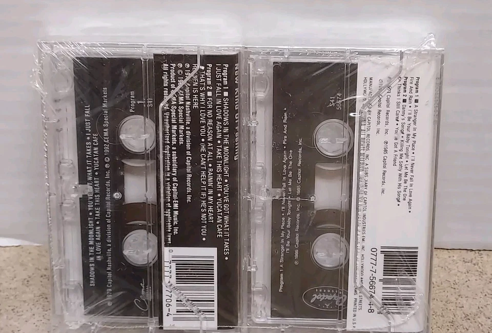 Anne Murray VTG CASSETTE TAPES Pub Clearing House NEW SEALED New Kind of Feeling - Image 4 of 4