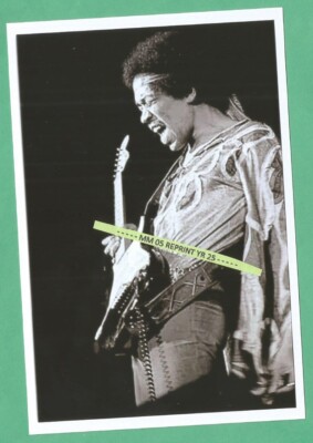 Found 4X6 PHOTO of Old Jimi Hendrix Music Legend Guitar Player Performer