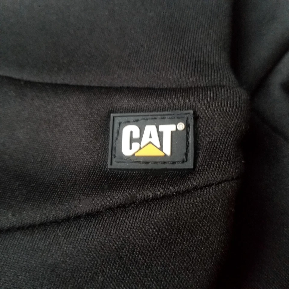 Guantes con pantalla táctil forrados de vellón negros CAT Caterpillar, unisex pequeños/medianos, nuevos Foto 3 de 4