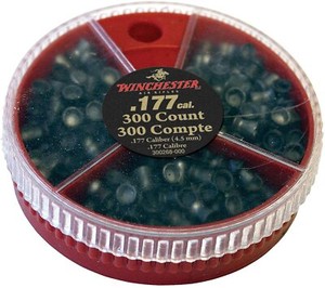 Winchester .177 Cal Dial-a-pellet 3 Shapes 300 Count