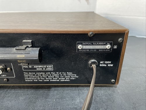 AKAI プリメインアンプAM-U33 チューナーAT−K33 早割り