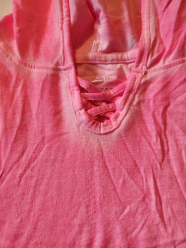 So Perfect Girls Hooded Shirt Size 14 Pink Active Tank Sleeveless - Picture 2 of 4