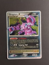 Pokémon Drapion LV.X Ultra Rare Holo Platinum 123/127 LP on eBay