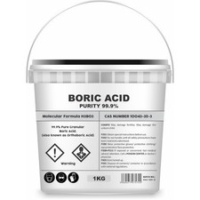 1Kg Boric Acid Powder 99.9% Pure Pest Control Ant Killer Cockroach Treatment