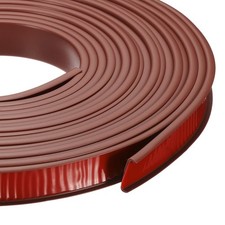 24.9 ft U-Shape Edge Banding, Adhesive Trim Protector Fit 11/16" Edge, Red