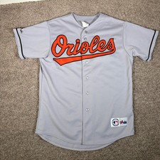 Vintage Majestic Baltimore Orioles MLB Baseball Jersey Grey Mens L