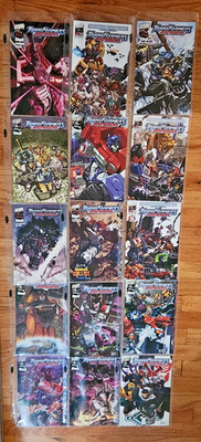 Transformers Armada Comic Lot 16 Issues #1-13 #17 + Official Guidebooks IDW
