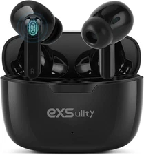 AI Language Translator Earbuds, 144 Languages, 3 Modes, Real-Time, Black