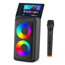 Karaoke Machine,Outdoor Bluetooth Speaker, PA Speaker with 1 Wireless Karaoke