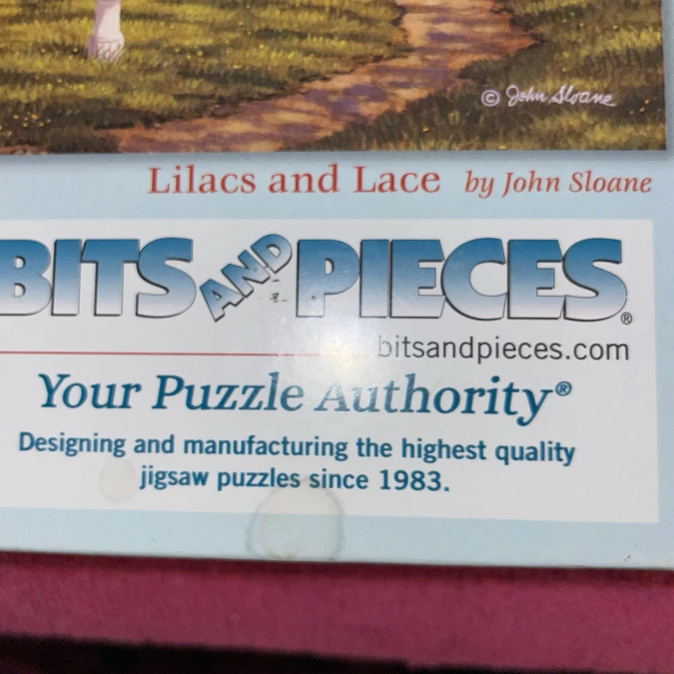 Brocas y piezas, tus piezas de rompecabezas 🧩, lilas y encaje. ¡PIEZAS GRANDES!! Foto 4 de 4