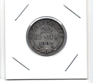 Newfoundland 1904 20 Cents: T4