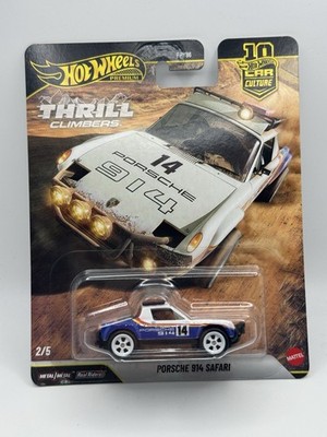 Hot Wheels Premium Car Culture Thrill Climbers Porsche 914 Safari - 1:64 Diecast