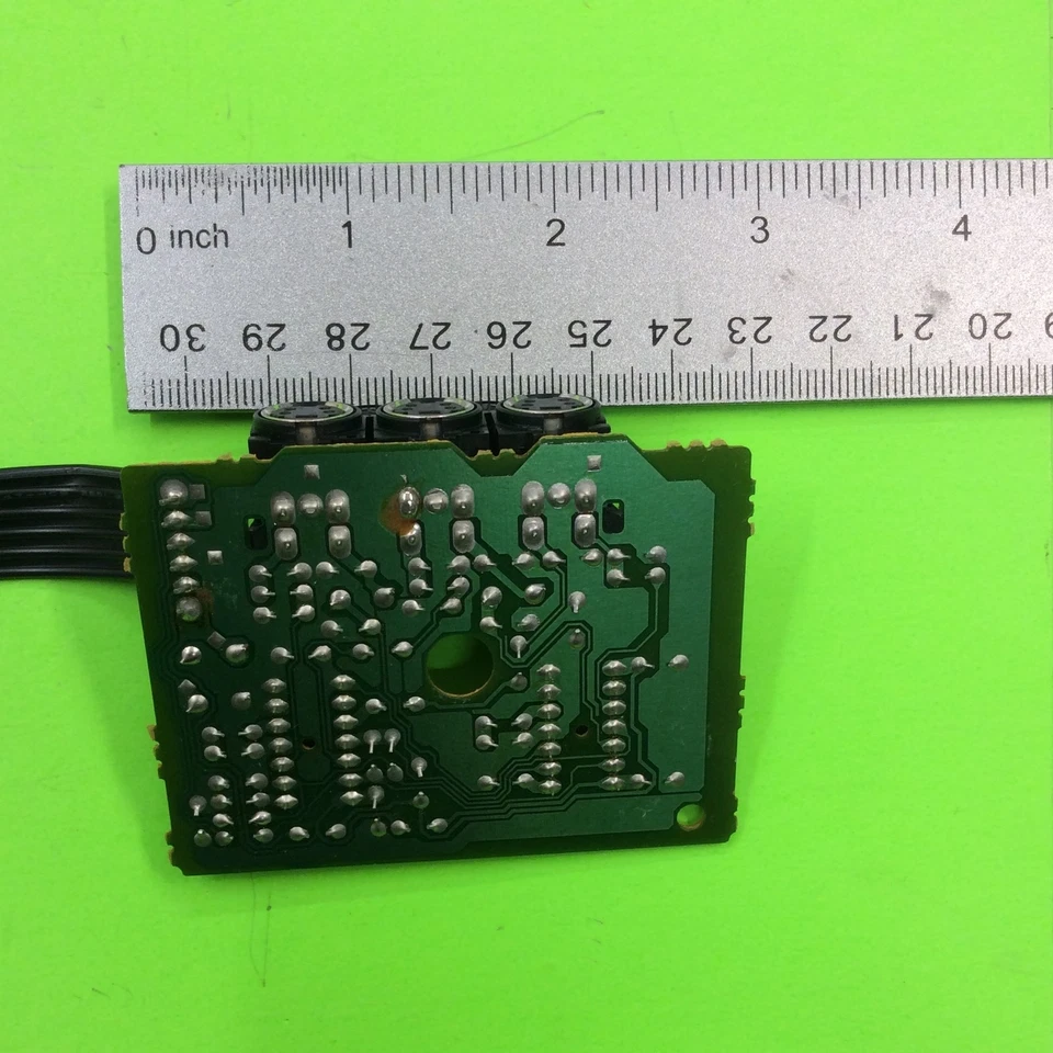 Technics SA-DX1040 Amplificador S Video Jack Placa Puerto Jack Placa IO RJB2222AD Foto 3 de 3