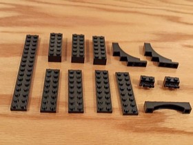 LEGO Castle: Ninja Fire Fortress 3052 & 6013 Samurai Showdown INCOMPLETE