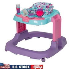 Baby Walker Activity Center 3 height positions Adjustable Height Toys Music US