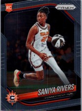 Saniya Rivers 2025 Panini Prizm WNBA #131 Rookie Connecticut Sun