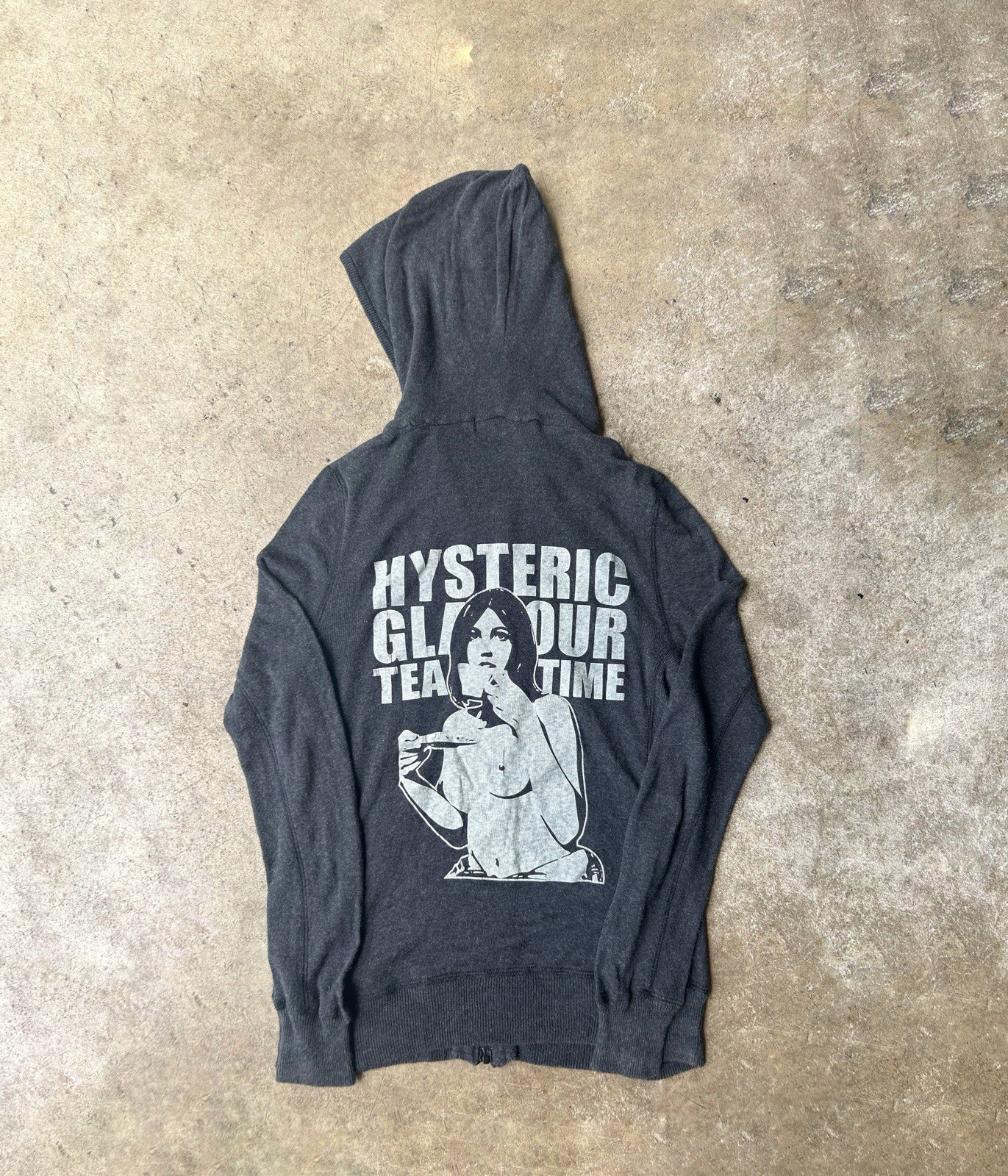 Hysteric Glamour “Tea Time” Zip Up Hoodie (Rare)