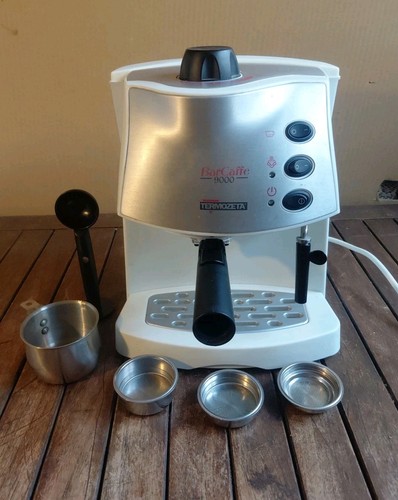 Kaffeemaschine Termozeta BarCaffé 9000 230V 850W Silber Top Angebot!