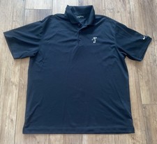 Men  s Black Nike Golf Size Xl Micky Golf Shirt DRI-Fit
