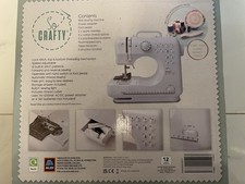 Electric Sewing Machine Portable Mini 12 Stitches Pedal Household for Beginner