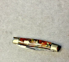 Bulldog 2 Blade Pocket Knife -With Peacock -Bull Dog