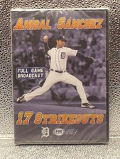 Anibal Sanchez 17 Strikeouts Full Game Broadcast Detroit DVD New Factory Sealed