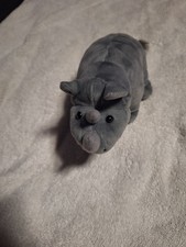 GUND World Wildlife Fund Black Rhino Africa Plush Stuffed Animal 8" Long