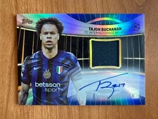 2024-25 Topps UEFA Club Competitions - Superstar Autographed Relics #SAR-TB Tajo