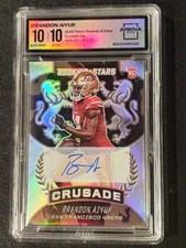2020 Panini Rookies & Stars Crusade Signature  #CR27 Brandon Aiyuk RC #07/25 🔥 