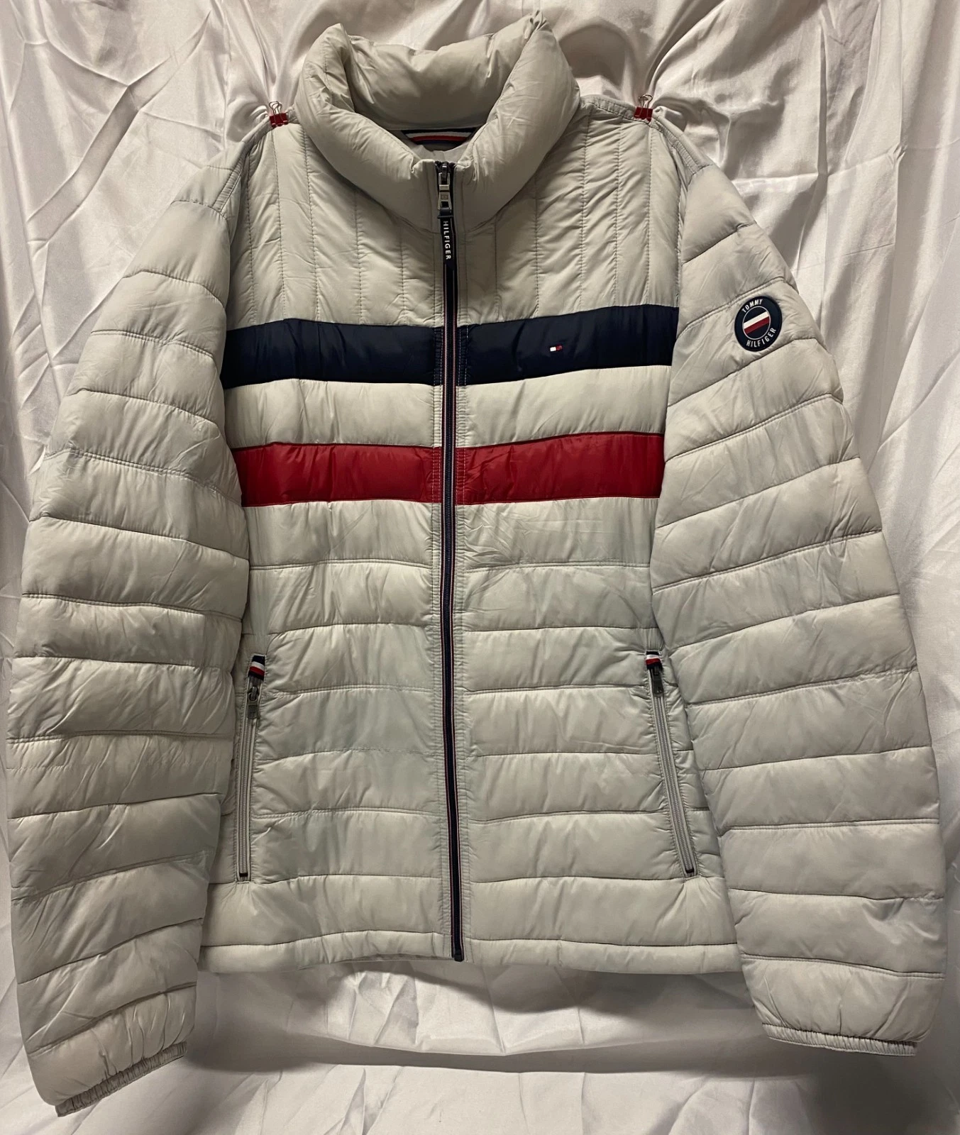 Tommy Hilfiger~ Men's Packable Puffer Jacket, Size XLT
