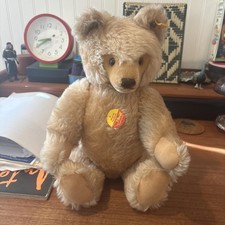 Clearance Vintage Steiff Original 16" Teddy Bear 0201/41Honey Blonde W. Germany