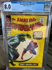 AMAZING SPIDER-MAN #45 CGC 8.0 1967 3RD APPEARANCE OF THE LIZARD