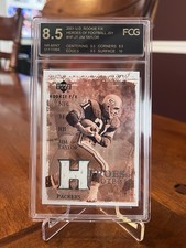 Jim Taylor 2001 Rookie F/X Heroes Of Football Jersey Patch?Jim’s Only GW Card?. rookie card picture