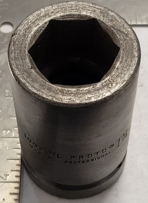 Proto 1-1/4'' Socket 1'' Drive 6PT 10020-L listing X