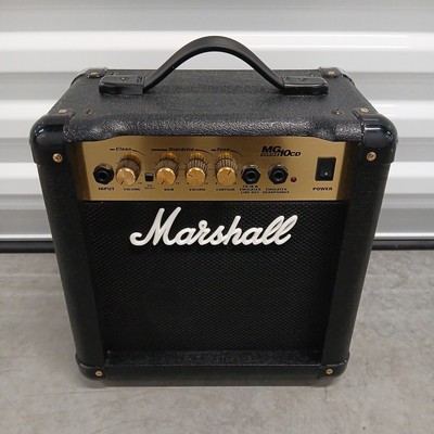Marshall MG10CD Guitar Amplifier 2-Channel 10-Watt Solid State Combo Practice